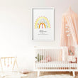 Personalized Rainbow nursery decor | wall art prints - About Wall Art