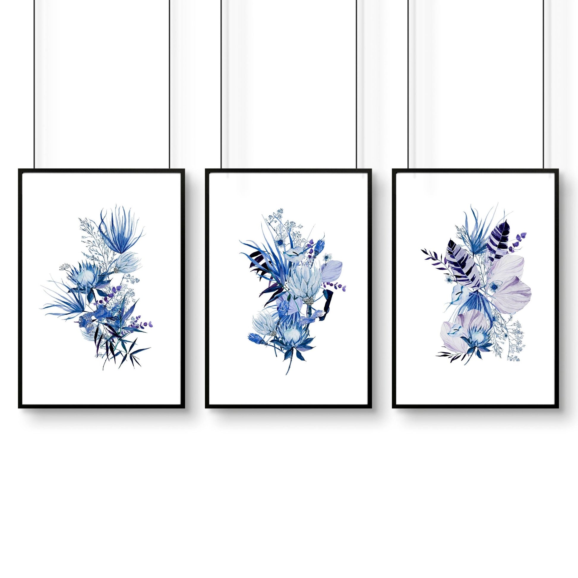 Pictures for home office | set of 3 wall art prints - About Wall Art