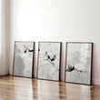 Wall decoration in office | set of 3 wall art prints