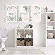 Bathroom decorative accessories uk | Set of 3 art prints
