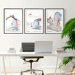 Prints for Office walls | set of 3 wall art prints - About Wall Art