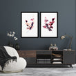 Big pictures for living room | set of 2 wall art