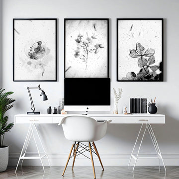 Professional office office decor ideas | set of 3 wall art prints - About Wall Art