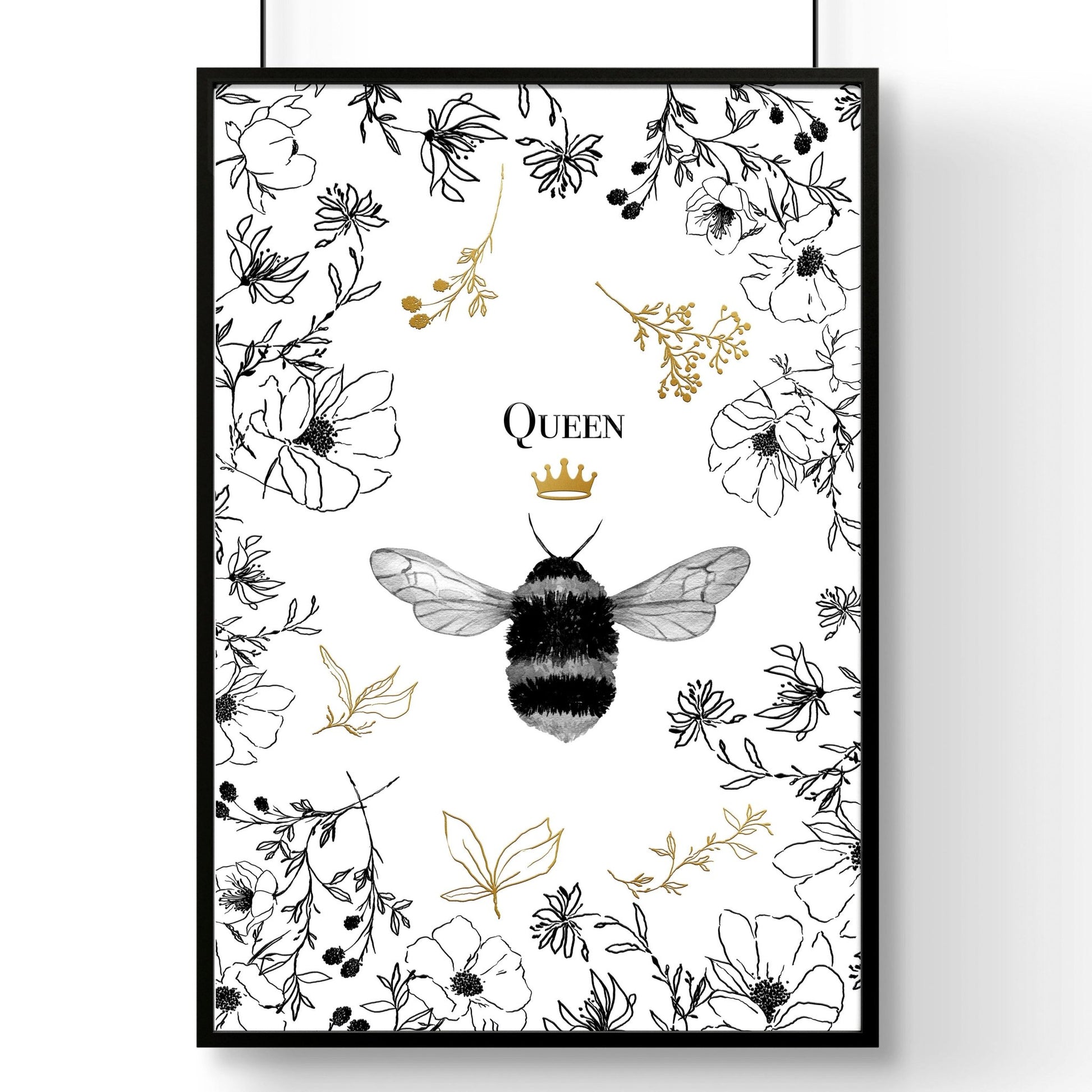 Queen Bee art | wall art print - About Wall Art