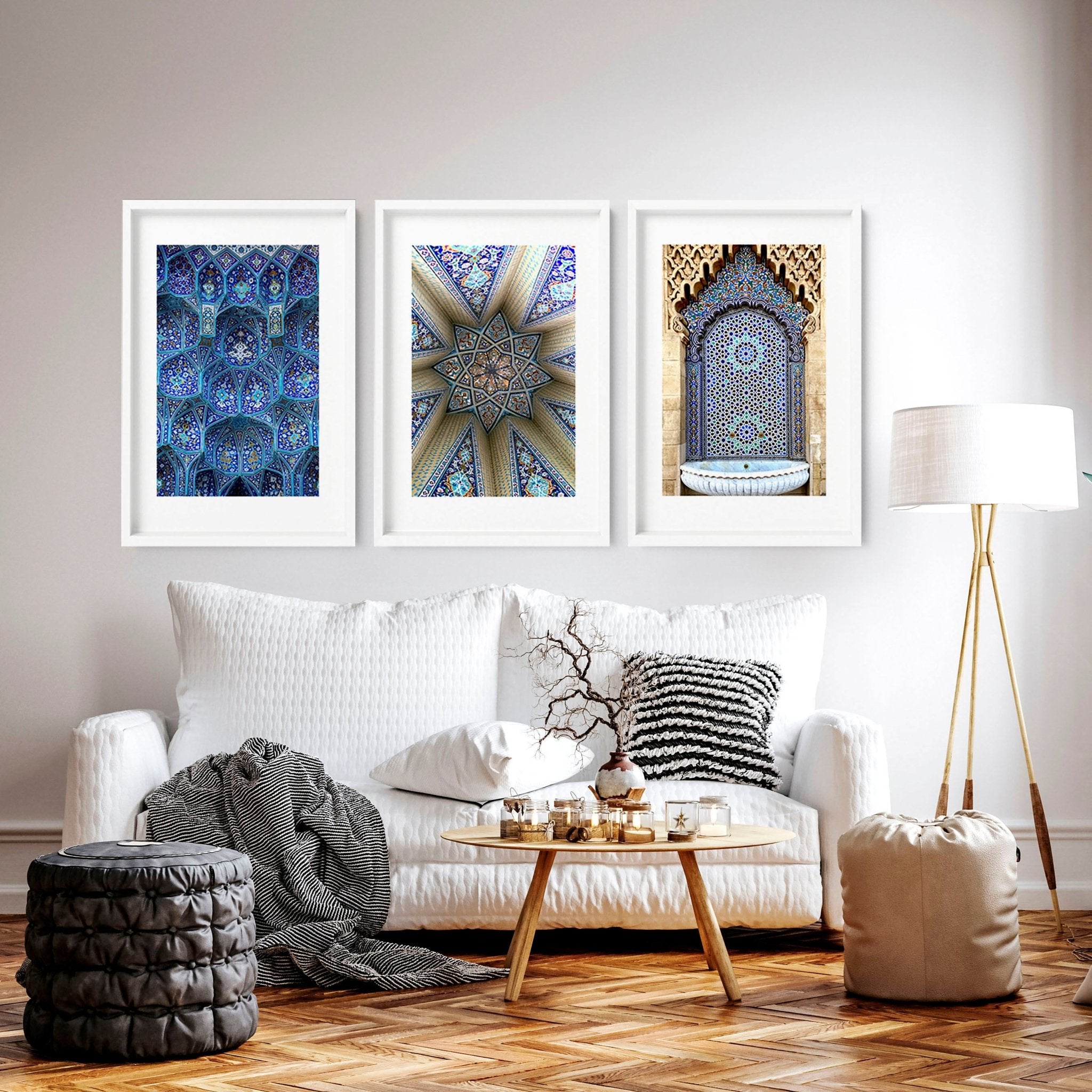 Ramadan decoration ideas | Set of 3 wall art prints - About Wall Art
