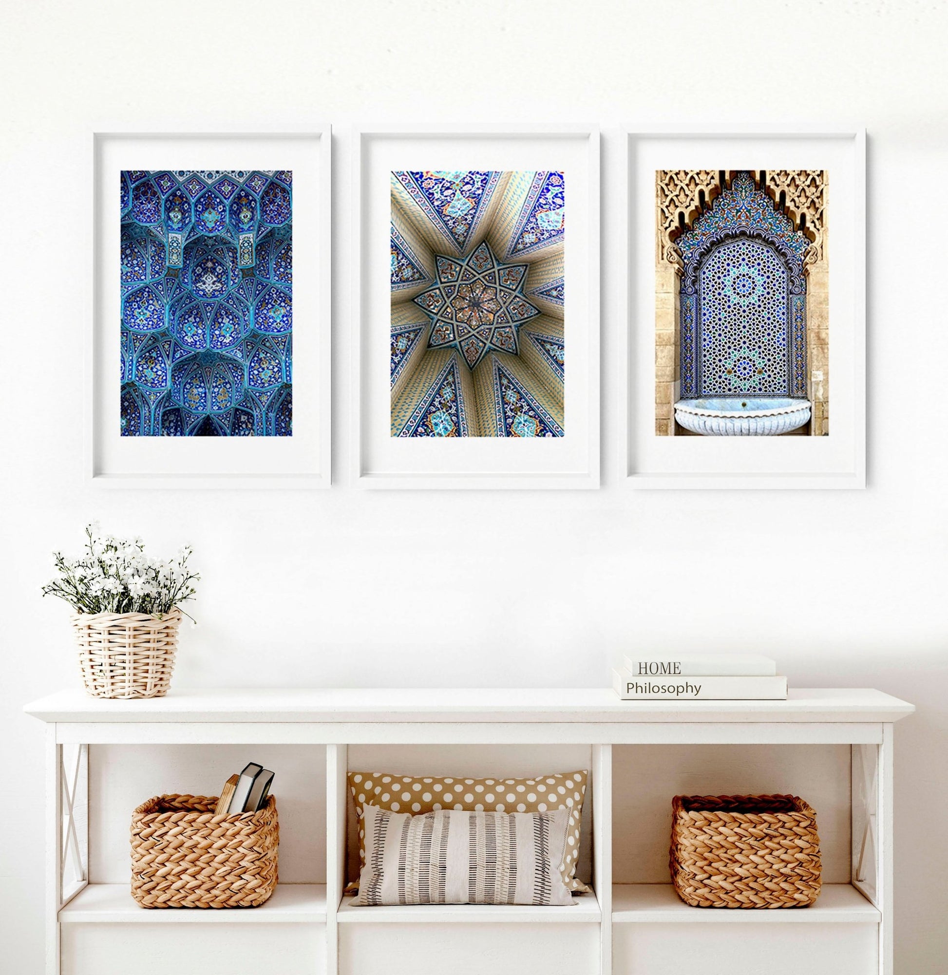 Ramadan decoration ideas | Set of 3 wall art prints - About Wall Art