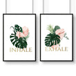 Relaxation wall art | set of 2 wall art prints for bathroom - About Wall Art