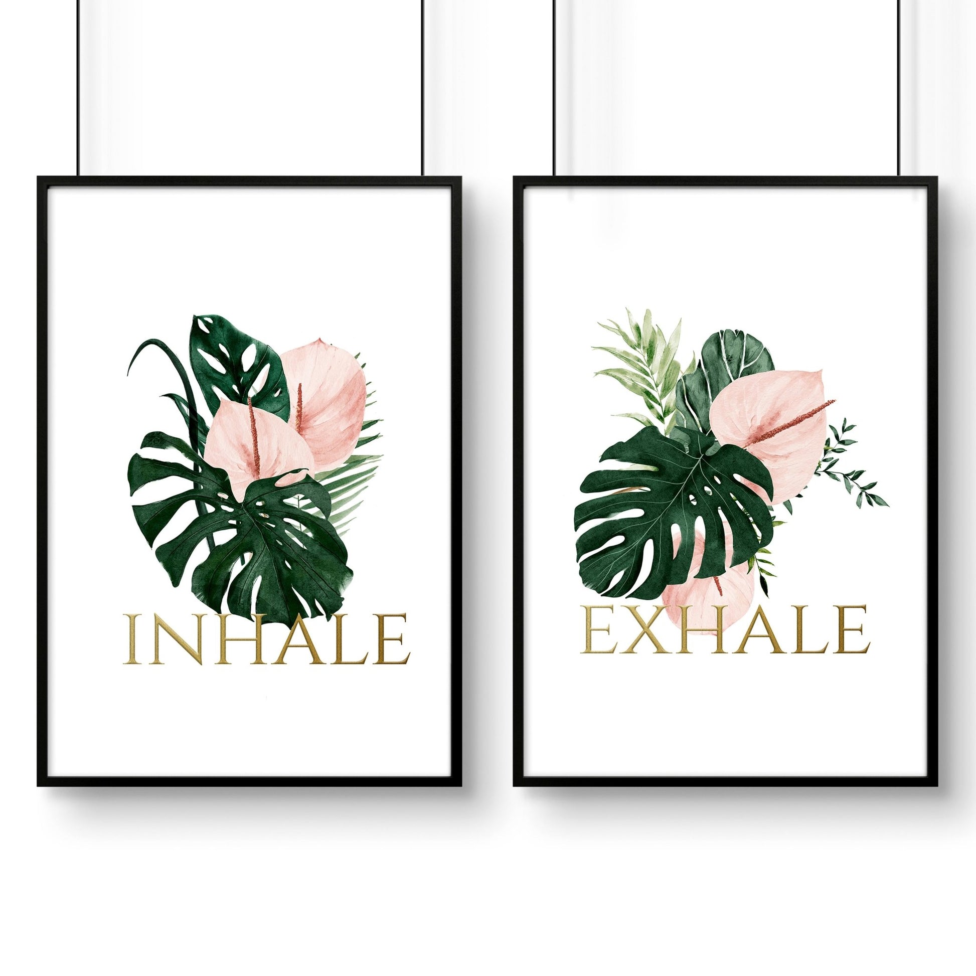 Relaxation wall art | set of 2 wall art prints for bathroom - About Wall Art