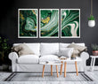 Wall abstract art | set of 3 Marble wall art prints