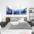 Scandi art prints | set of 3 Bedroom wall art