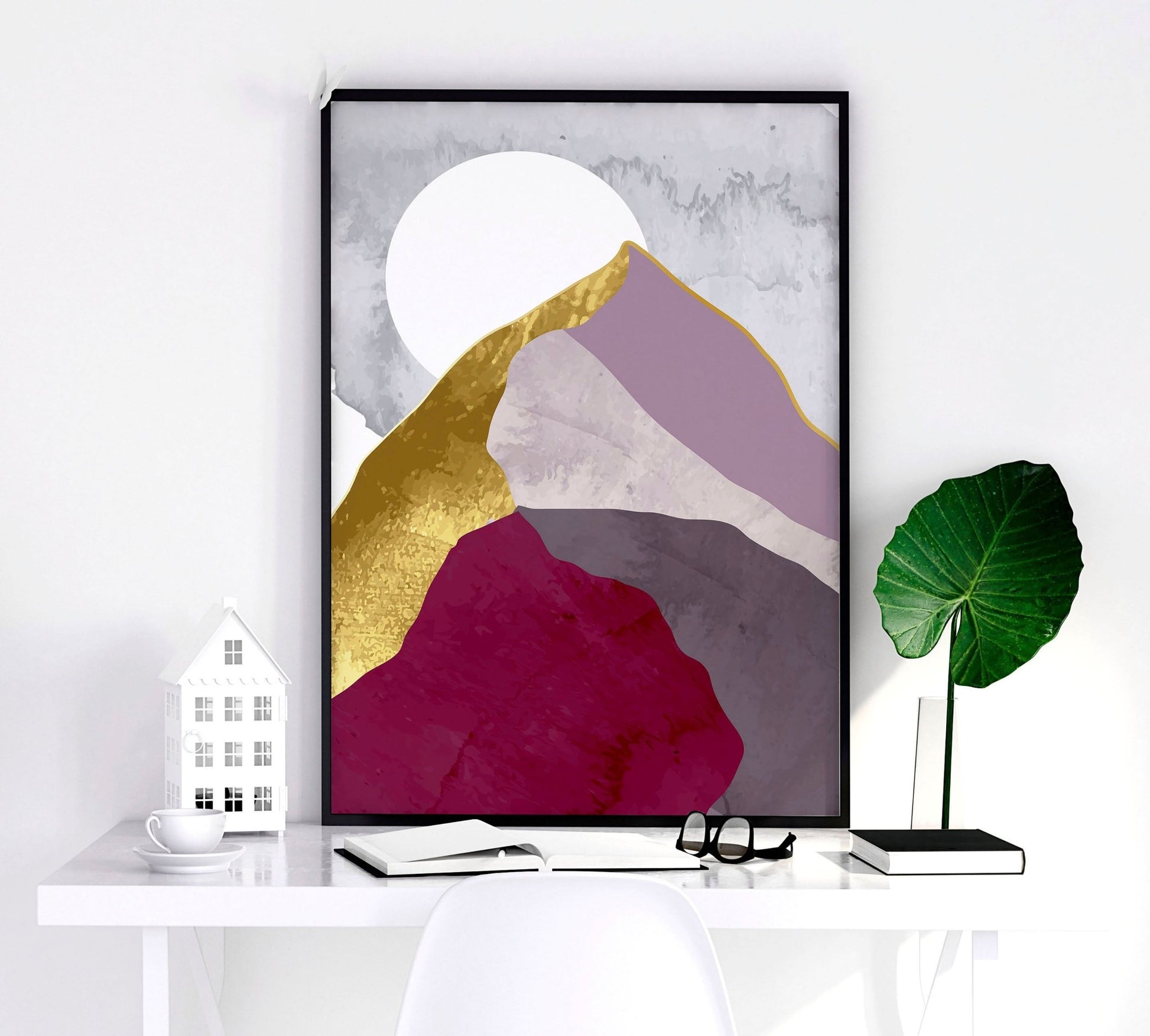 Scandinavian wall prints for living room | set of 3 wall art prints - About Wall Art