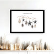 Sentimental Christmas gift wall art print