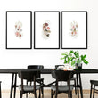 Shabby Chic Art for the kitchen | set of 3 wall art prints - About Wall Art