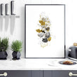 Shabby Chic wall art for the kitchen | set of 3 art prints - About Wall Art