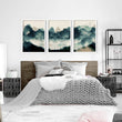 Bedroom prints set of 3 | set of 3 Scandinavian wall art