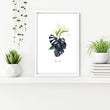 Tropical art prints for bathroom | set of 3 wall art - About Wall Art