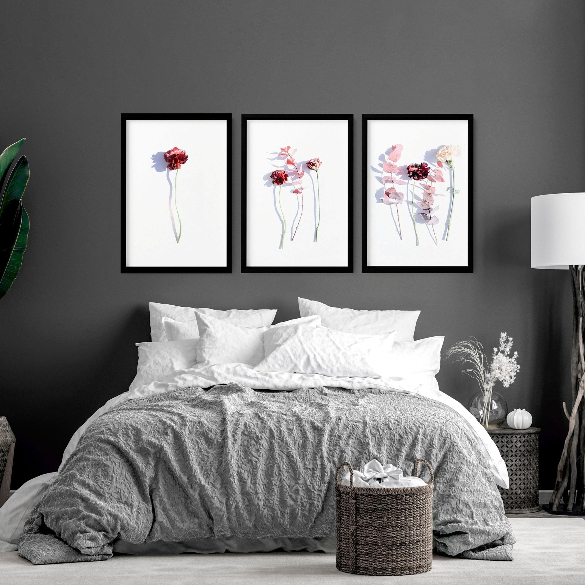 Wall art bedroom | set of 3 prints - About Wall Art
