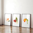 Shabby chic decor | set of 3 wall art prints for home office - About Wall Art