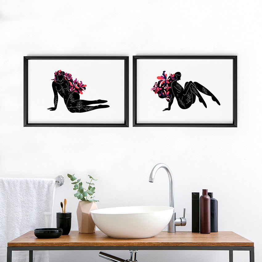 Black and White Bathroom Design Ideas for a Makeover | About Wall Art