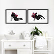 Wall art for the bathroom | set of 2 - About Wall Art