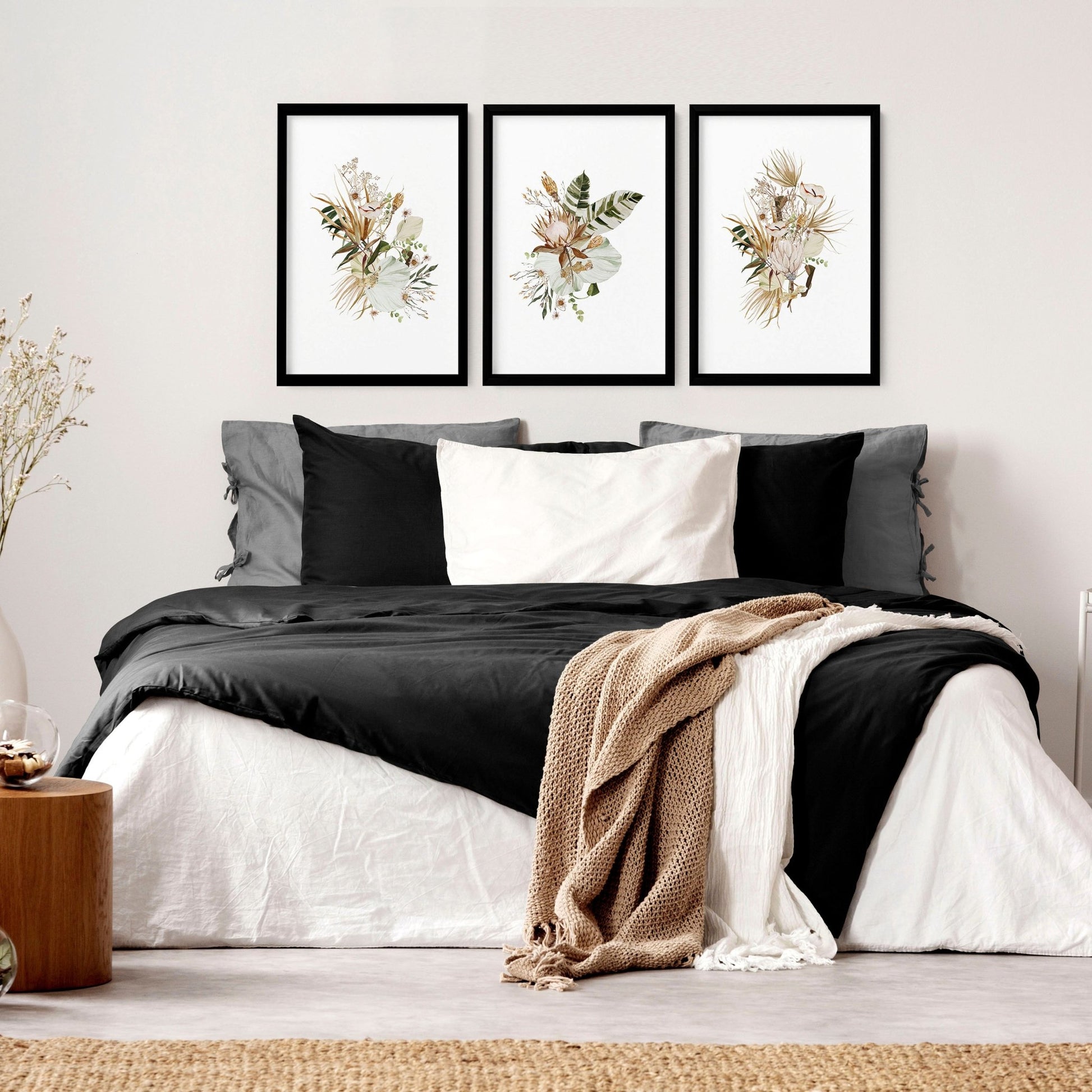 Wall decor country style | set of 3 wall art prints - About Wall Art