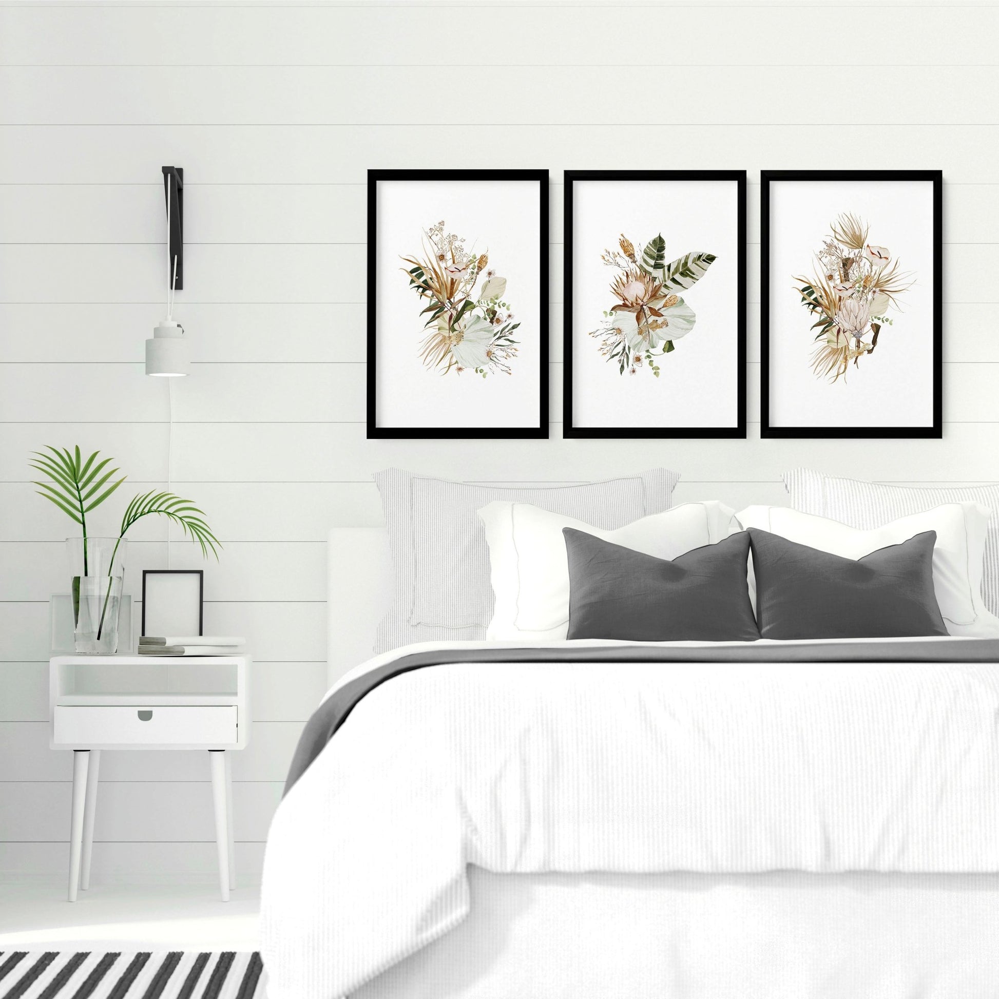 Wall decor country style | set of 3 wall art prints - About Wall Art