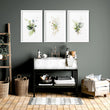 Wall decor for bathroom | Set of 3 art prints - About Wall Art