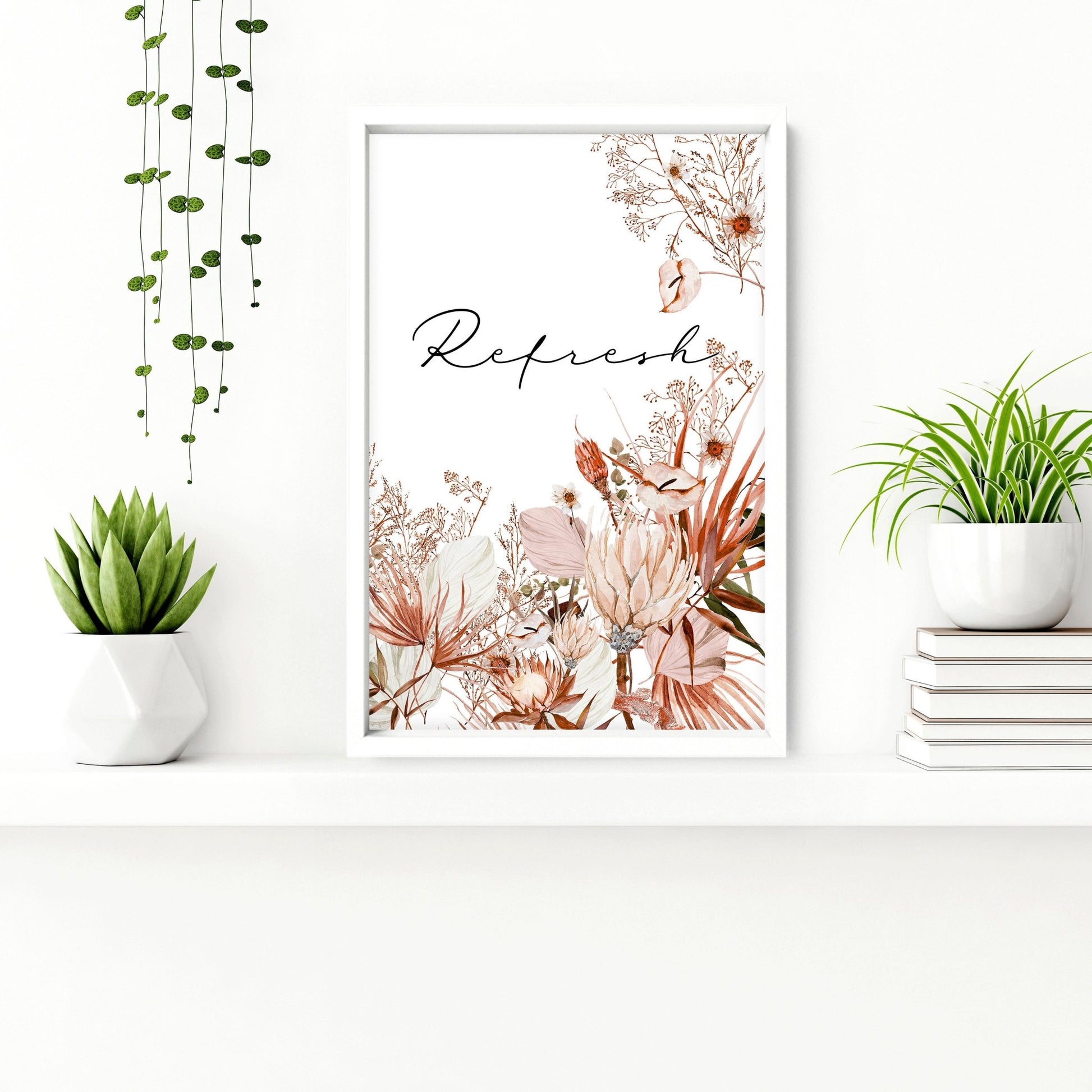 Wall prints for bathroom | Set of 2 art prints - About Wall Art