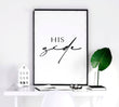 Wedding anniversary gifts for couples | set of 2 wall art prints - About Wall Art