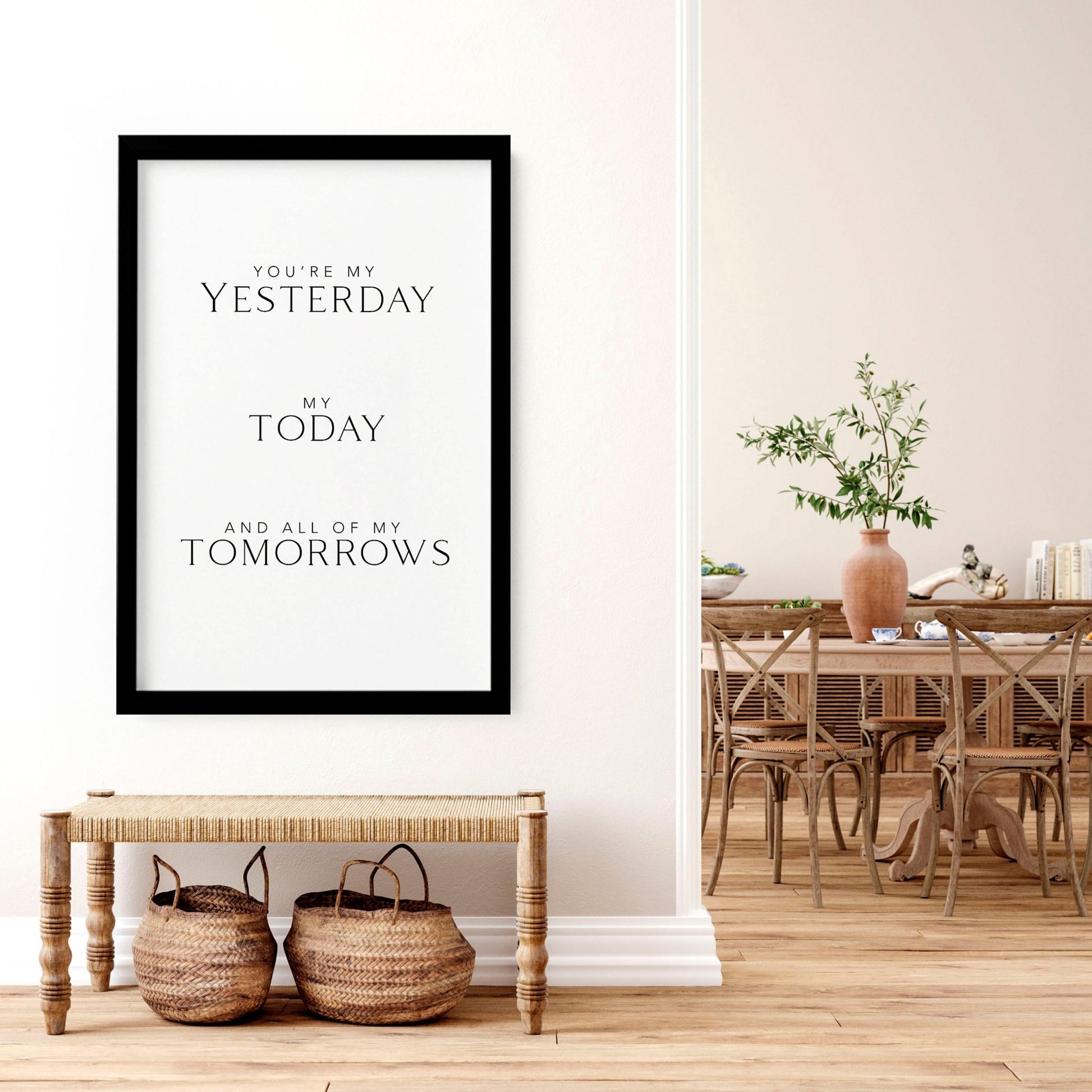 You will forever be my always wall art print