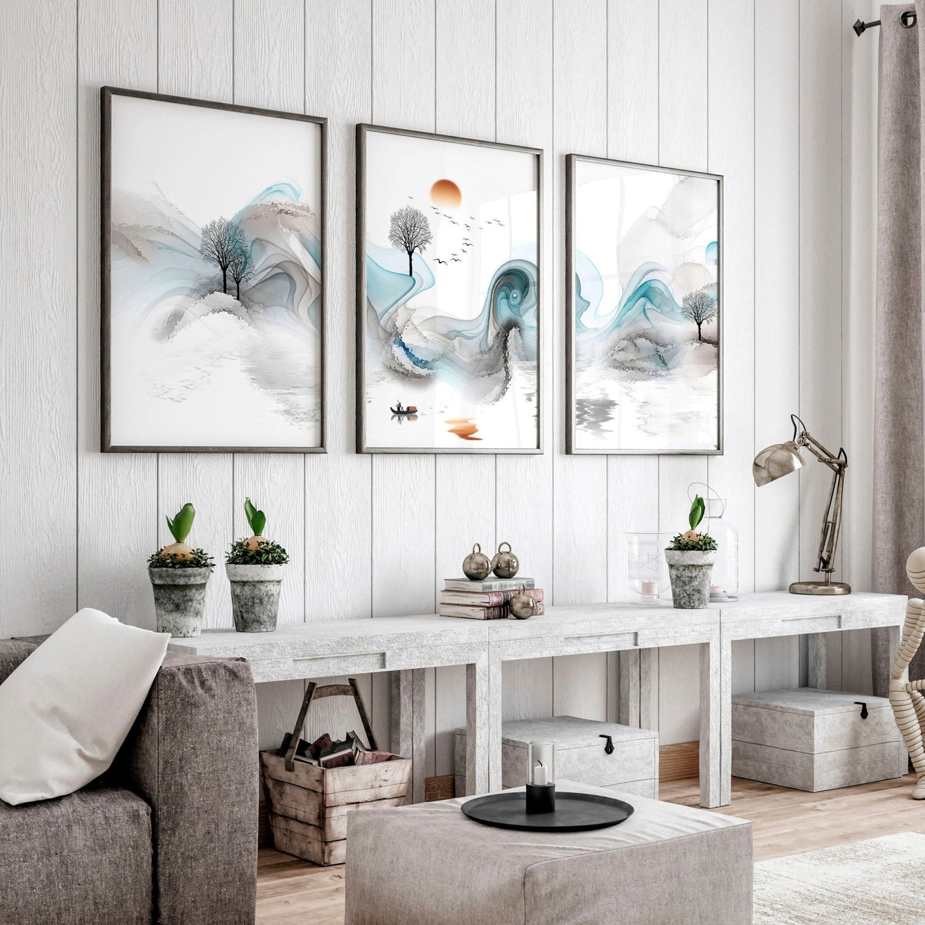 Zen wall art set of 3 framed wall art About Wall Art